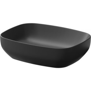 CERSANIT UMYWALKA NABLATOWA LARGA PROSTOKĄTNA ANTRACYT MAT (50X38) BOX UM-L  K677-013