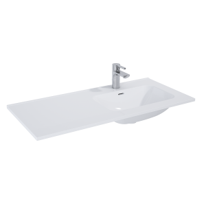 ELITA UMYWALKA SKAPPA 100 PRAWA (60+40) CERAM WHITE HG( ELITA 145945) SZE-RE041005068060