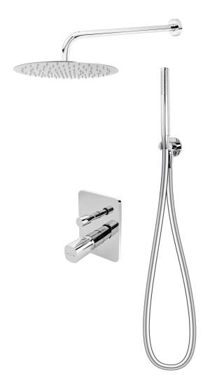 Fdesign Zestaw natryskowy podtynkowy z deszczownią FD1-MDR-7PSET2-11