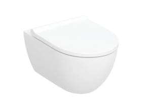 GEBERIT Geberit Acanto Zestaw wiszącej miski WC, lejowa, B36cm, H38.5cm, T53cm, ukryte mocowania, z techniką GEB-502.774.00.1
