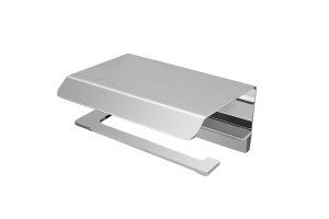 Fdesign uchwyt na papier toaletowy z półką FD6-PZA-10-11