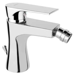 FERRO ALGEO SQUARE bateria bidetowa spust, chrom FE - BAQ6