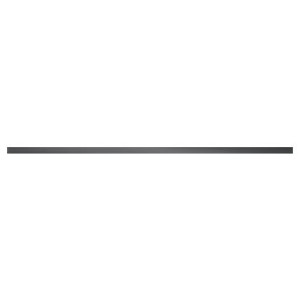 Tubądzin PTU Listwa ścienna Steel Black POL 89.8x2 Gat.1 (18) LS-01-20x20-1-035