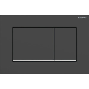 GEBERIT Przycisk stelaży SIGMA 20 czarny mat prostokątny GEB-115.883.14.1