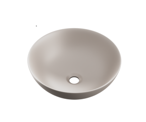 Excellent Luqa umywalka nablatowa 40 cm okrągła, cappucino mat CEAC.6401.400.CAM