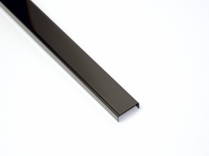 Profil Decor LISTWA ZE STALI NIERDZEWNEJ 0,6/1,0/270 BLACK S10