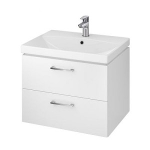 CERSANIT SET 802  Lara CITY 60 BIAŁA DSM (SZAFKA+UMYWALKA)  S801-156-DSM SZC-L S801-142-DSM