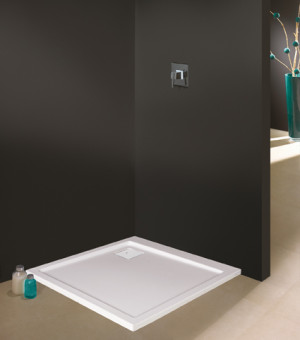 SANPLAST Brodzik B/SPACE 90x90x3 biew BS-615-110-0030-01-000