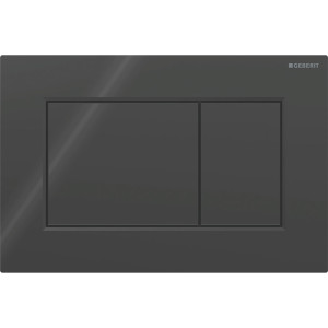 GEBERIT Przycisk Geberit Sigma01, przedni, czarny, prostokątny GEB-115.660.DW.1