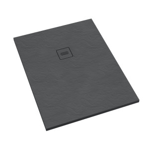 Schedline Brodzik kompozytowy Stabilsound Plus® Protos Grey Stone 100x130x3,5 cm, prostokątny, Gwarancja 15 lat
