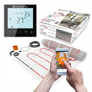 MATA GRZEWCZA ZESTAW 8m2 50cm mocy 150W/m2 WIFI 4302