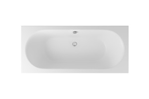 Excellent Oceana Slim wanna prostokątna 160X75 cm, biały mat WAEX.OCE16WHMS