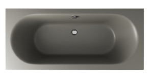 Excellent Oceana Slim wanna prostokątna 180X80 cm, szary mat WAEX.OCE18GRMS