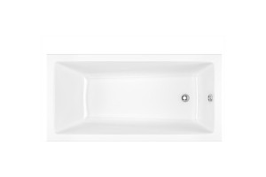 Excellent Wave wanna prostokątna 160x80 cm biały połysk WAEX.WAV160.80WH
