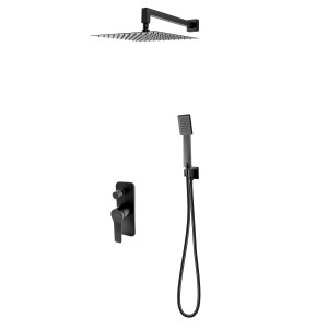 Fdesign Kompletny system podtynkowy prysznicowy z baterią i deszczownią FD1-SPA-7PSET-22