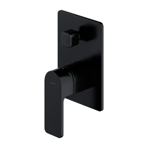 Omnires BARETTI bateria prysznicowo-wannowa podtynkowa, czarny mat BA7835BL