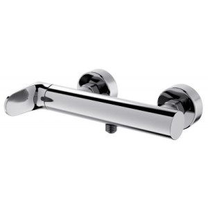 CERSANIT BATERIA NATRYSKOWA ŚCIENNA INVERTO 1 UCHW CHROM +UCHW CZARNY AC-C S951-326