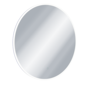 Excellent Lumiro lustro łazienkowe 100 cm okrągłe oświetlenie LED mata grzewcza, rama akrylowa DOEX.LU100.AC