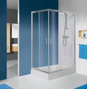 SANPLAST Kabina natrysk. KN/TX5b 80x120 sb W0 Glass KS-600-271-0210-38-401