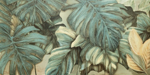 Tubądzin PTD ALABASTER shine leaves B 119.8x59.8x0.8 element 1 DP-02-603-1198-0598-1-011