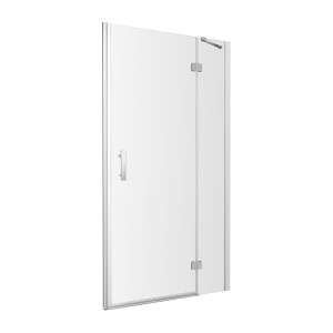 Omnires MANHATTAN element składowy: drzwi uchylne, 90 cm, chrom połysk, szkło transparentne ADC90X-ACRTR