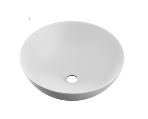 Excellent Luqa umywalka nablatowa 40 cm okrągła, biały mat CEAC.6401.400.WHM