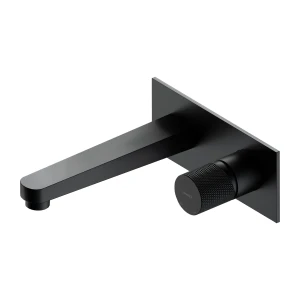 Omnires CONTOUR bateria umywalkowa podtynkowa, antracyt szczotkowany CT8015AT