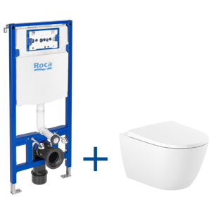 ROCA ZESTAW DUPLO ONE + ONA RIMLESS Z DESKĄ    ROCA    (A890070020+A34H688000) CR-A893106300