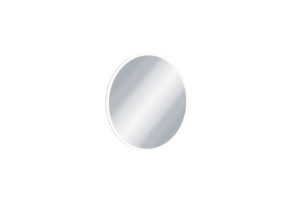 Excellent Lumiro lustro łazienkowe 60 cm okrągłe oświetlenie LED mata grzewcza, rama akrylowa DOEX.LU060.AC