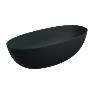 Omnires SHELL M+ wanna wolnostojąca, 175 x 78 cm, black lava mat SHELL175WWBLV