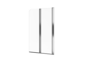 Excellent Fliper parawan nawannowy 80x140 cm 2-częściowy lewy, powłoka Clean Control, chrom KAAX.1309.800.LE