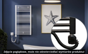 Luxrad Eltop Grzejnik elektryczny 920x500 biały ELT9205009003ERG