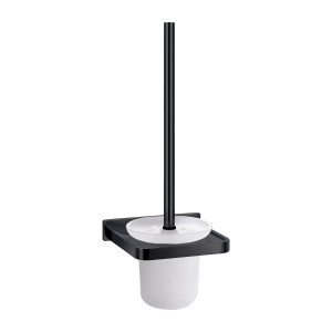 Omnires DARLING szczotka toaletowa wisząca, czarny półmat DA70620BL