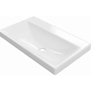 Excellent Blanko umywalka meblowa 65x37 cm, prostokątna bez otworu na baterię, biały połysk CENL.6327.650.WH