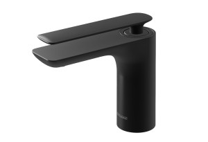 Kohlman Experience Black bateria umywalkowa stojąca czarny mat QB100EB