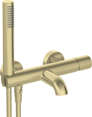 Deante Silia Hexa Bateria wannowa z zestawem prysznicowym BHS_R11M