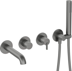 Deante Silia Bateria wannowa 4-otworowa podtynkowa BQS_D18P