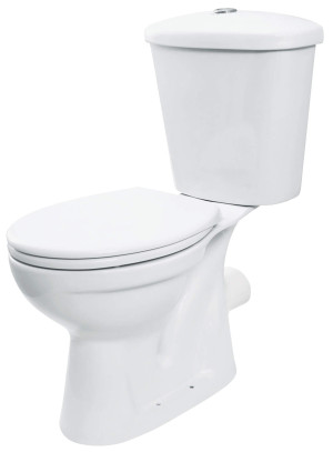 Deante Funkia Miska WC kompakt - odpływ poziomy CDFD6LPS