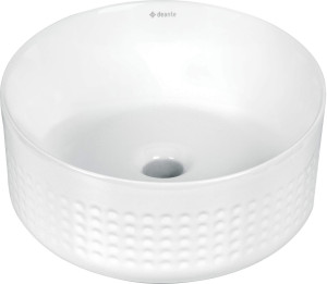 Deante Silia Hexa Umywalka ceramiczna nablatowa asymetryczna CDX_6U3S