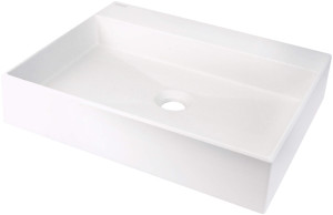 Deante Correo Umywalka granitowa nablatowa z miejscem na baterię - 500x400 mm CQR_AU5S