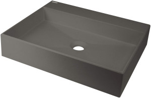 Deante Correo Umywalka granitowa nablatowa z miejscem na baterię - 500x400 mm CQR_TU5S