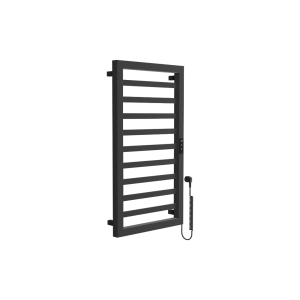 Excellent Brego Smart grzejnik łazienkowy elektryczny 91x50 cm, czarny mat GREX.BRS91.BL