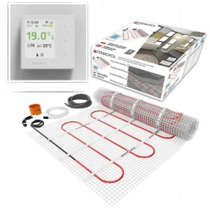 Termofol MATA GRZEWCZA ZESTAW z termoregulatorem 12m2 150W/m2 TF-H7 WHITE 50CM + WIFI