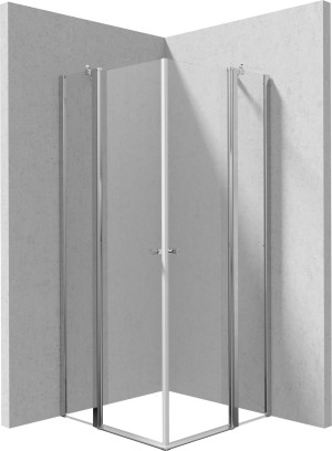 Deante Kerria Plus Kabina prysznicowa kwadratowa 90x90 cm KKN0U09U09