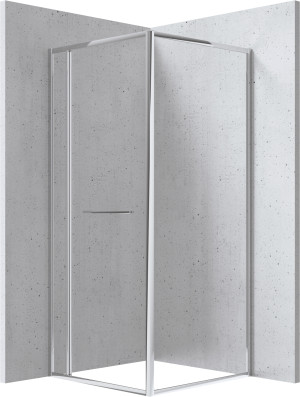 Deante Square Kabina prysznicowa kwadratowa 80x80 cm KQB_0088P