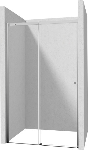 Deante Kerria Plus Drzwi prysznicowe 120 cm - przesuwne KTSP012P
