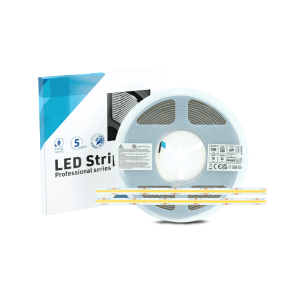 Excellent Taśma 2640 LED COB IP65, 528 LED/m, 5m napięcie 24V, moc 10W/m, 2700 K, biała ultra ciepła LIOS.COB.528U.24V10W.IP65