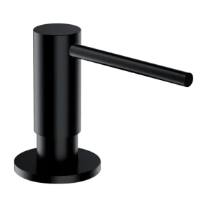 Omnires MODERN PROJECT dozownik mydła w płynie, nablatowy, czarny mat MP60723BL