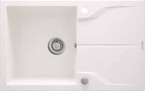 Deante Andante Flush Zlewozmywak granitowy 1-komorowy z ociekaczem - montowany na równi z blatem ZQN_A11F