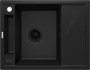 Deante Magnetic Zlewozmywak granitowy magnetyczny 1-komorowy z ociekaczem ZRM_N11A